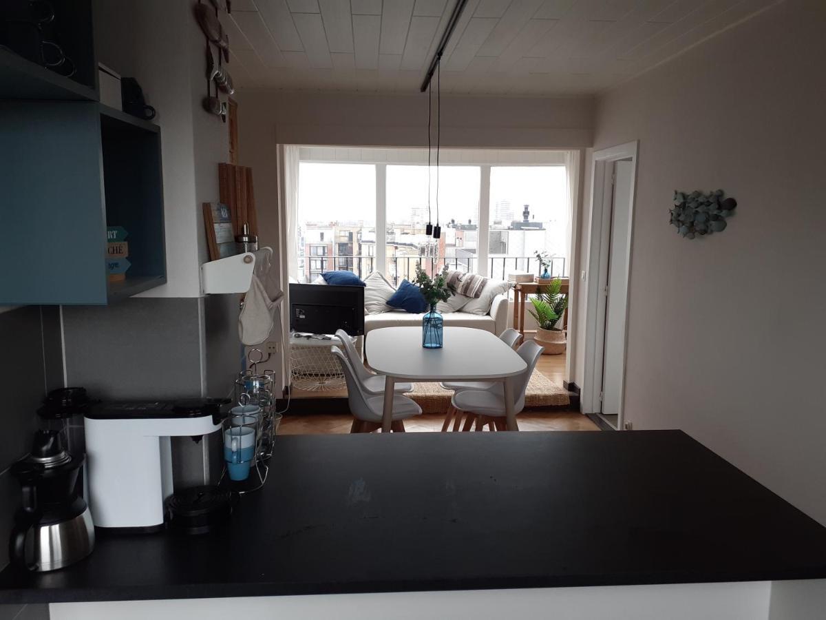 Apartmán Gezellig Centraal Gelegen Penthouse Oostende Exteriér fotografie