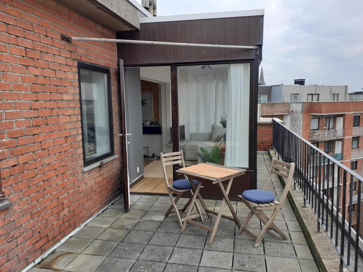 Apartmán Gezellig Centraal Gelegen Penthouse Oostende Exteriér fotografie