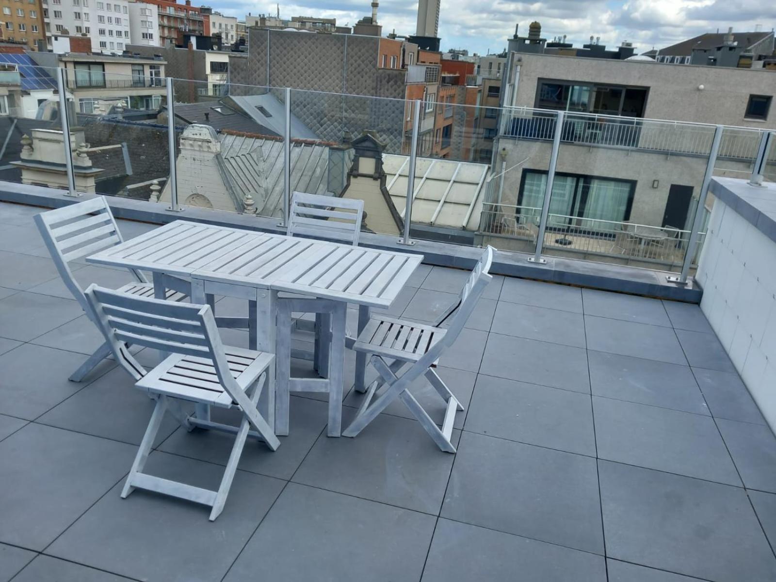 Apartmán Gezellig Centraal Gelegen Penthouse Oostende Exteriér fotografie
